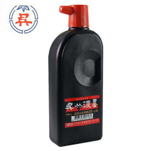 【雙鶖】【請先來電洽詢】 吳竹書法、國畫專用濃墨墨汁400cc(紅頭)