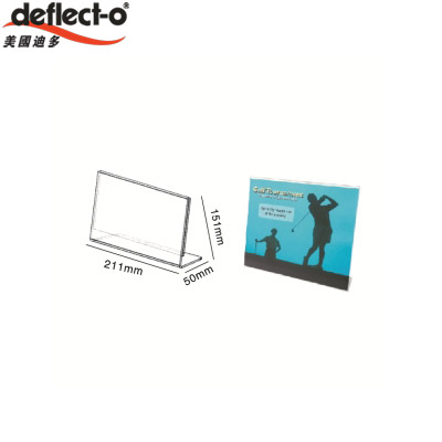 迪多deflect-o  47511 L型標示架( 橫式)-A5 / 個