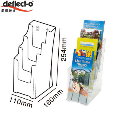 迪多deflect-o  77701  四層高背目錄架-1/3 A4 / 個