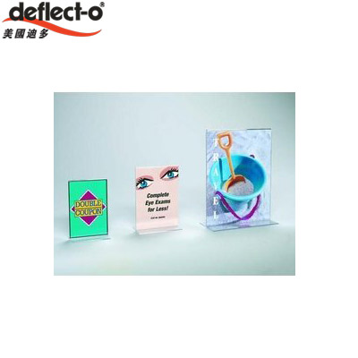 迪多deflect-o  69101  T型標示架(直式)-5吋X7吋 / 個