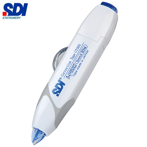 {振昌文具}【手牌SDI】CT-305  iPULO輕鬆按彈匣式修正帶-5 mm x 10 m / 個