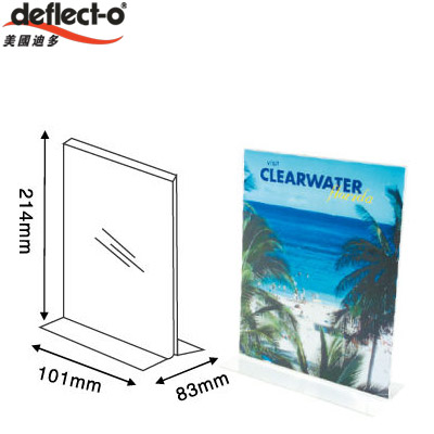 迪多deflect-o  45101  T型標示架(直式)-1/3A4 / 個