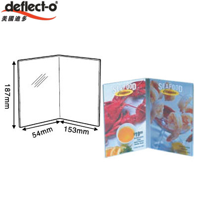 迪多deflect-o  61701 折頁型標示架 / 個