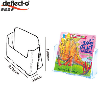 迪多deflect-o  74001  單層低背目錄架-A4 / 個