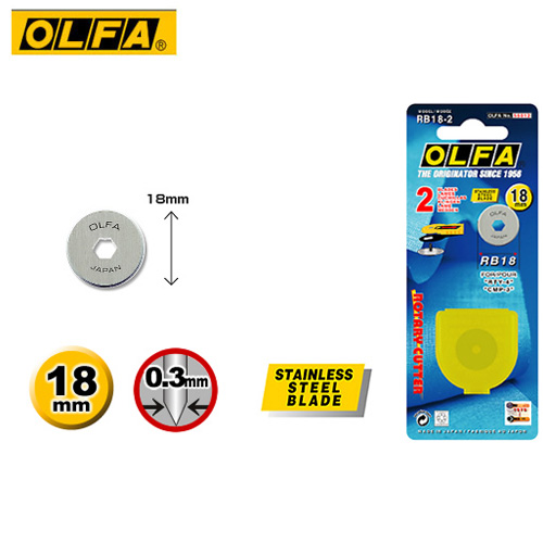 OLFA  RB28-2    圓形刀片 (2片入) / 包