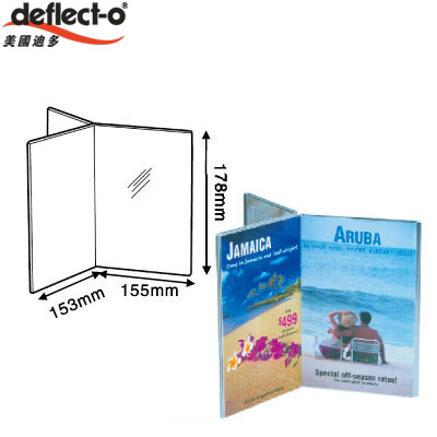 迪多deflect-o  60701  六面型標示架 / 個