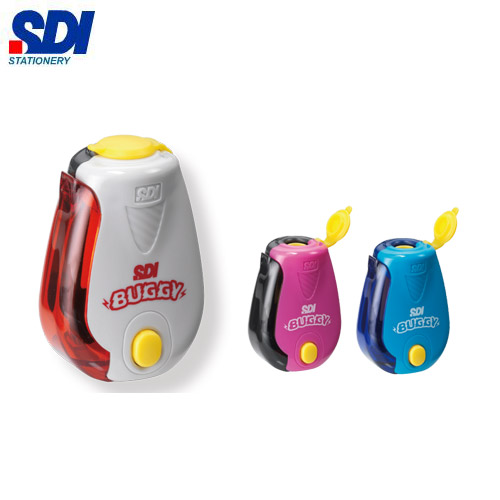 {振昌文具}【手牌SDI】0121J   蟲蟲樂團削鉛筆器(削尖提示)  / 卡