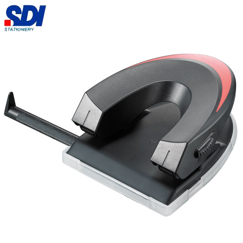 {振昌文具}【手牌SDI】0826P  雙孔打孔機(附刻度尺) / 台