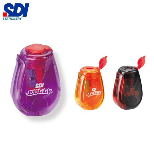 {振昌文具}【手牌SDI】0123J   蟲蟲樂團削鉛筆器(大筆)  / 卡