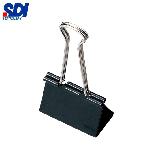 {振昌文具}【手牌SDI】0222B   51mm  黑色長尾夾- 12個入 / 打