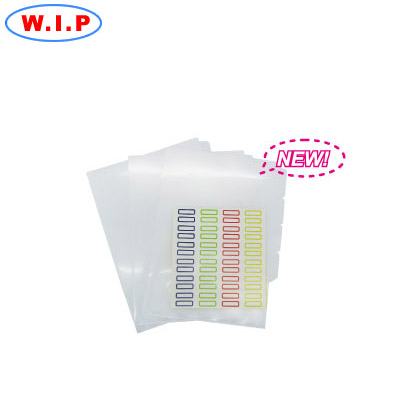 W.I.P  CE356   L型文件套(四層)-12個入 / 打