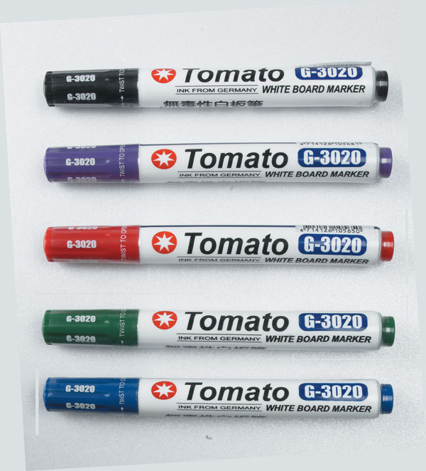 萬事捷 Tomato G-3020 白板筆 - 黑/紅/藍/綠/紫 / 支