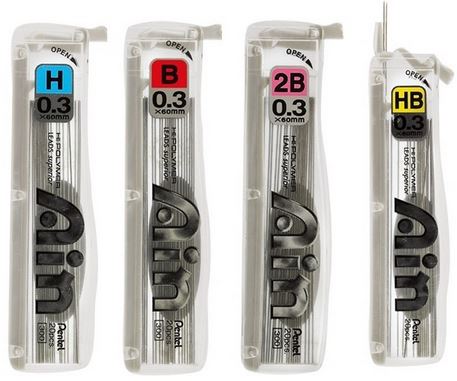 {振昌文具}【Pentel飛龍】C253 Ain自動鉛筆芯 0.3mm -20支入 / 個