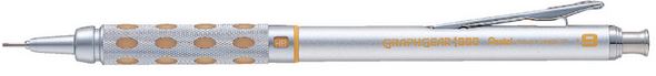 {振昌文具}【Pentel飛龍】PG1019 GRAPHGEAR 1000 製圖鉛筆0.9mm(黃) / 支