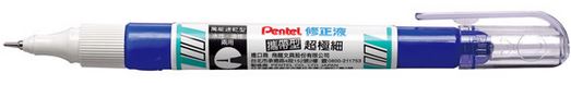 {振昌文具}【Pentel飛龍】ZL72-WTN Fine Point 超極細修正筆 0.42mm / 支