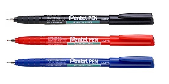 {振昌文具}【Pentel飛龍】NMF50 極細環保油性筆 0.5mm / 支