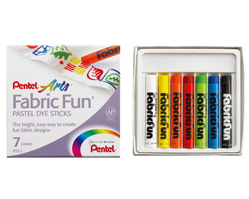 {振昌文具}【Pentel飛龍】PTS-7 染色蠟筆系列 7色 / 盒