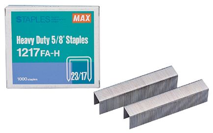 日本 美克司 MAX (23/17) 1217FA-H 裝釘針 釘書針 訂書針 /盒