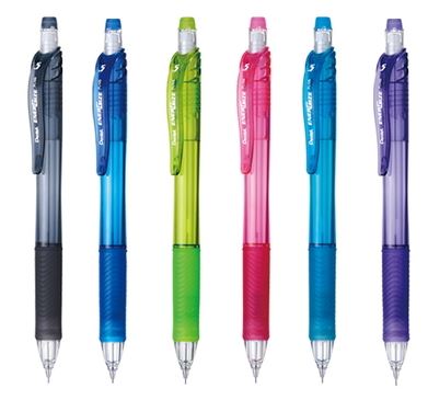 {振昌文具}【Pentel飛龍】ENERGIZE-X PL105 自動鉛筆 0.5mm / 支 (顏色隨機出貨)