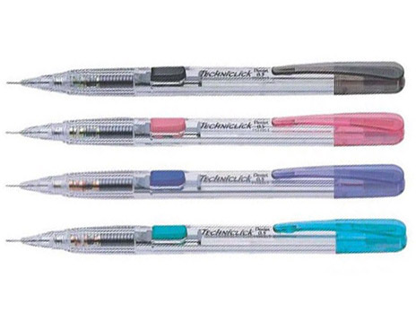 {振昌文具}【Pentel飛龍】PD105T TECHNICLICL 側壓自動鉛筆 0.5mm / 支 (顏色隨機出貨)