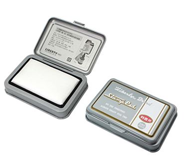 利百代 自填式無色印台(中型) / 盒