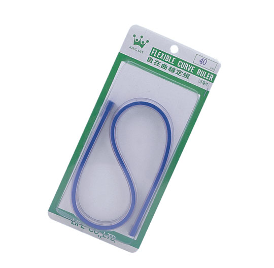 {振昌文具}【徠福LIFE】 NO.4101曲線尺40cm(有刻度) / 片