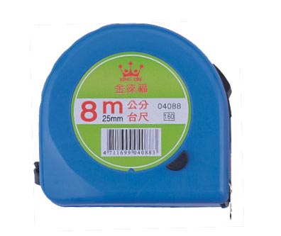 {振昌文具}【徠福LIFE】 NO.4088 彩色鋼捲尺(8m/25mm台尺公分) / 個