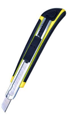 {振昌文具}【徠福LIFE】 LC-60 銳利三連發美工刀 (長140mm) /支