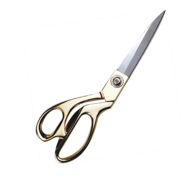 {振昌文具}【徠福LIFE】 NO.2041 鍍金剪綵剪刀(240mm)  / 支