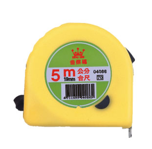 {振昌文具}【徠福LIFE】 NO.4086 彩色鋼捲尺(5m/19mm台尺公分) / 個