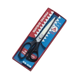 {振昌文具}【徠福LIFE】 PS-210 進口花邊‧布樣剪刀 (鋸齒狀) / 支