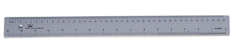 {振昌文具}【徠福LIFE】KR-40 塑膠直尺( 40cm) / 支