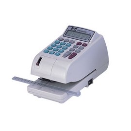 {振昌文具}【徠福LIFE】  LC-600A 電子支票機(手動夾紙)-中文字 / 台