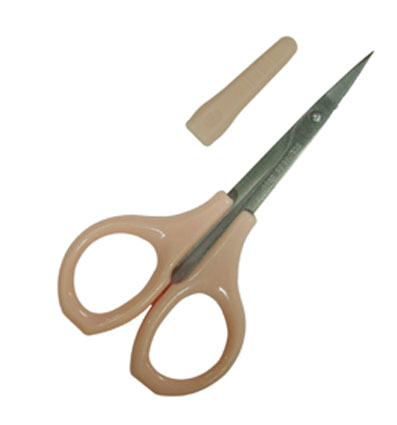 {振昌文具}【徠福LIFE】 NO.2009 美容剪刀塑膠柄 (塑膠柄/直93mm) / 支