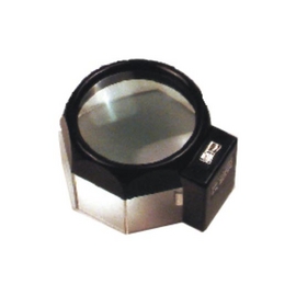 {振昌文具}【徠福LIFE】 NO.7350 八角型附燈放大鏡(鏡片直徑90MM) / 個