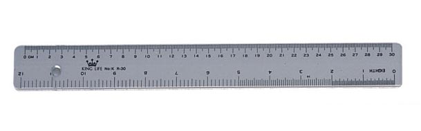 {振昌文具}【徠福LIFE】KR-30 塑膠直尺( 30cm) / 支