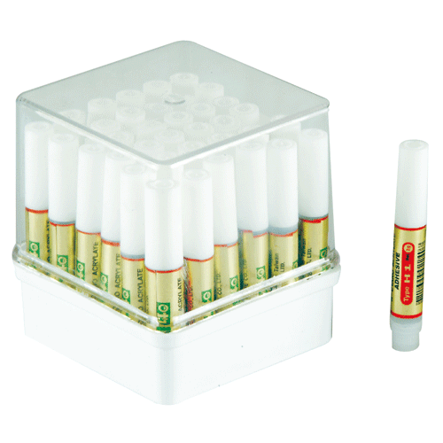 {振昌文具}【徠福LIFE】NO.2240 日本瞬間膠- 2g 36支入 / 盒