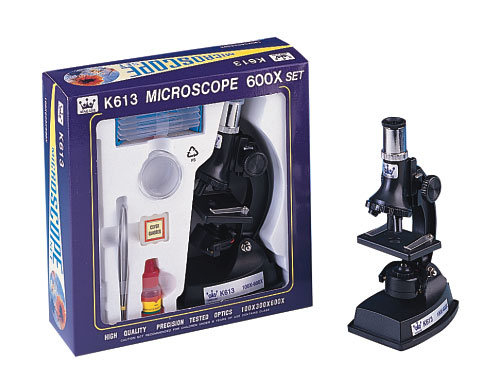 {振昌文具}【徠福LIFE】 K613 顯微鏡( 600倍附燈四用) / 台