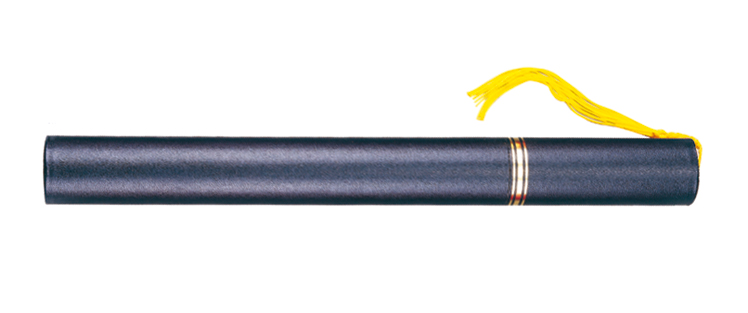 {振昌文具}【徠福LIFE】NO.2382 畢業證書管(有穗A)黑40X4CM / 支