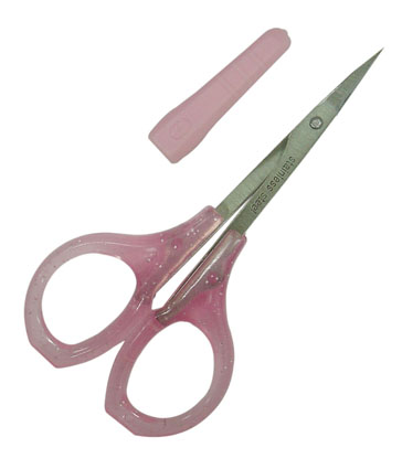 {振昌文具}【徠福LIFE】  NO.2010 美容剪刀塑膠柄 (塑膠柄/曲93mm) / 支