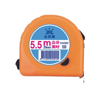 {振昌文具}【徠福LIFE】 NO.4092 彩色鋼捲尺(5.5m/25mm英吋公分) / 