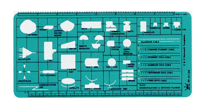 {振昌文具}【徠福LIFE】 TP-413A 電腦流程電子電工符號定規-111x233x0.8MM / 片