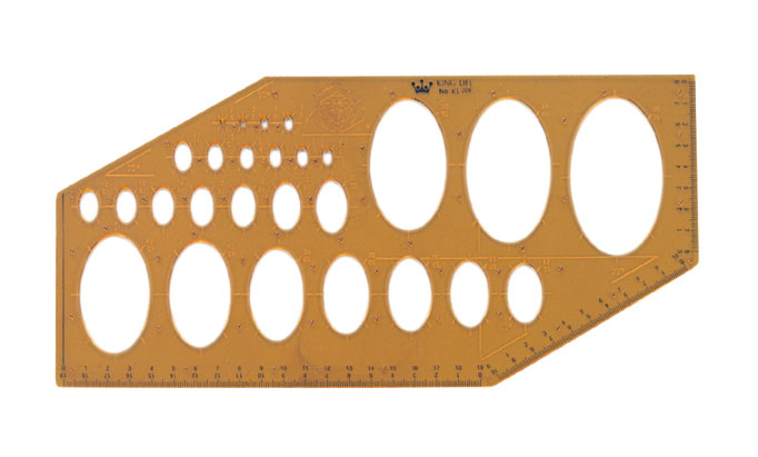 {振昌文具}【徠福LIFE】 KL-206 射出成型定規-145x295x1.3MM(凸點鉛筆、針筆兩用) / 片