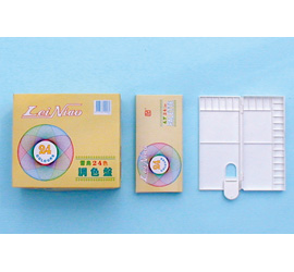 {振昌文具}【雷鳥】 LT-006 24調色盤 / 個