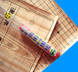 {振昌文具}【雷鳥】 LT-232 兩用軟性棋板(象、圍棋) / 片