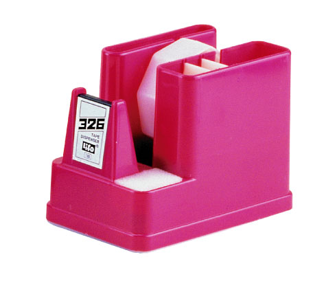 {振昌文具}【徠福LIFE】NO.326 膠帶台(方型多用途)-紅、紫、綠三色 / 台