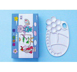 {振昌文具}【雷鳥】 LT-007 梅花專家兩用調色盤 / 個