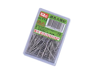 {振昌文具}【徠福LIFE】 NO.112 大頭針(240支入 / 盒