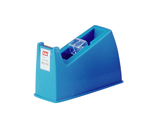 {振昌文具}【徠福LIFE】NO.650 膠帶台(長型)-灰、藍、黑三色 / 台