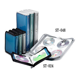 【雙鶖】【請先來電洽詢】ST-24 炫彩24活頁式CD拉鍊包/個 